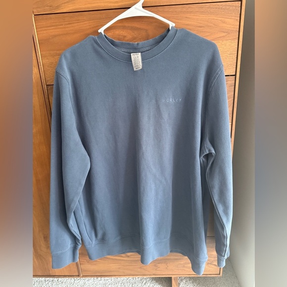 Hurley Men’s Long Sleeve Crewneck Sweatshirt Size L - Picture 3 of 3